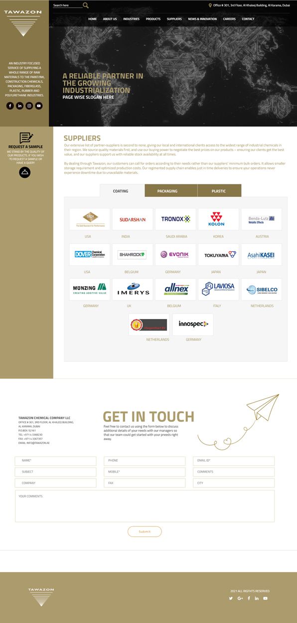 Tawazon Chemicals 1