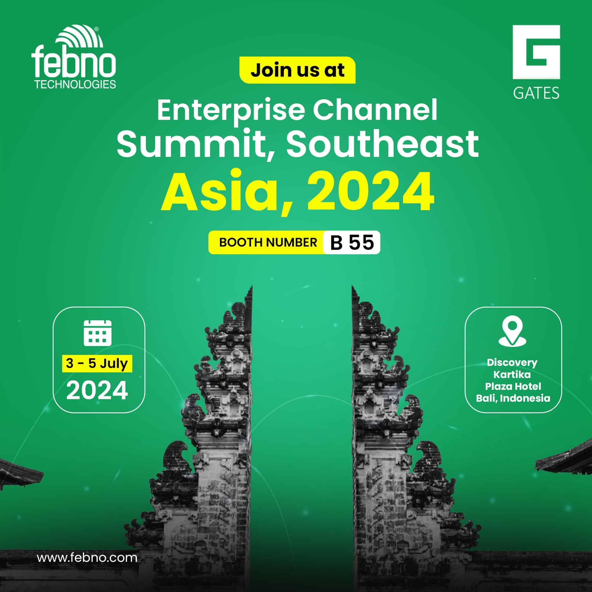 Febno To Feature SaaSOrder at GATES Enterprise Channel Summit in Bali.