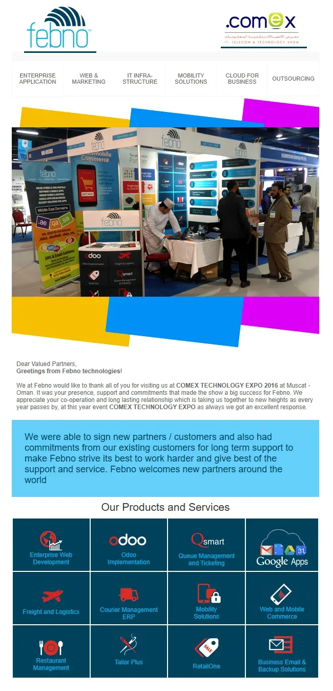 COMEX IT Expo 2016 – Muscat, Oman