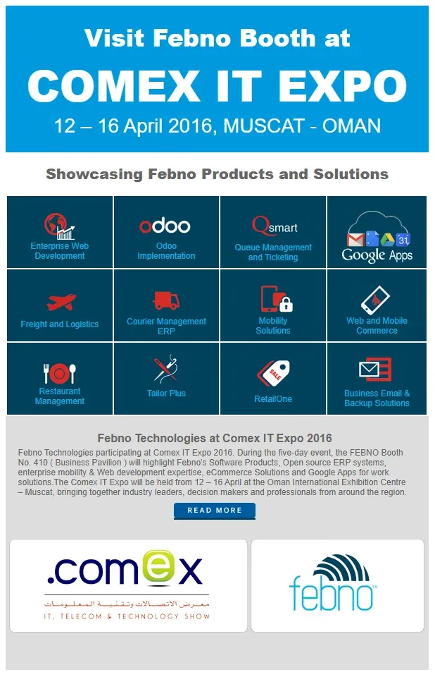 COMEX IT Expo 2016 – Muscat, Oman
